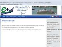 Tablet Screenshot of e-boat.hu